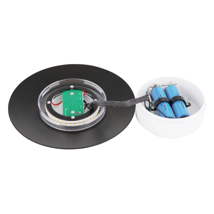 Globo - LED Venkovní nabíjecí dotyková stolní lampa LED/3W/3,7V 1800/2700/3000K IP44 1800 mAh šedá