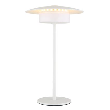 Globo - LED Venkovní nabíjecí dotyková stolní lampa LED/3W/3,7V 1800/2700/3000K IP44 1800 mAh bílá