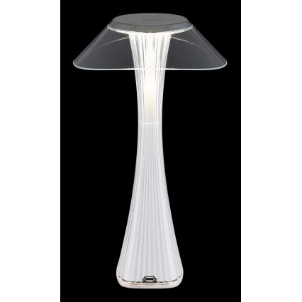 Globo - LED Stmívatelná nabíjecí stolní lampa LED/2,5W/3,7V 1200mAh 2700K/4500K/6500K bílá