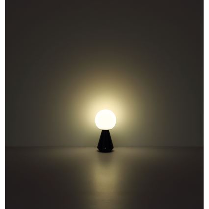 Globo - LED Stmívatelná dotyková venkovní stolní lampa LED/1,5W/5V 3000/4500/6500K 1800 mAh IP41 černá