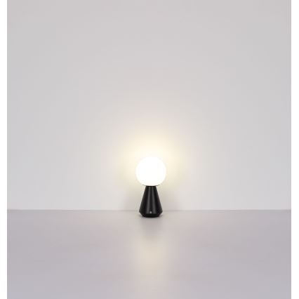 Globo - LED Stmívatelná dotyková venkovní stolní lampa LED/1,5W/5V 3000/4500/6500K 1800 mAh IP41 černá