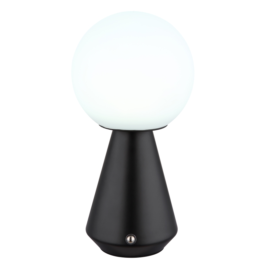 Globo - LED Stmívatelná dotyková venkovní stolní lampa LED/1,5W/5V 3000/4500/6500K 1800 mAh IP41 černá
