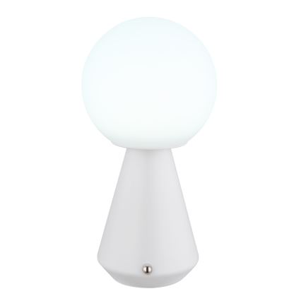 Globo - LED Stmívatelná dotyková venkovní stolní lampa LED/1,5W/5V 3000/4500/6500K 1800 mAh IP41 bílá