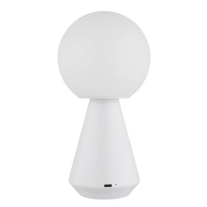 Globo - LED Stmívatelná dotyková venkovní stolní lampa LED/1,5W/5V 3000/4500/6500K 1800 mAh IP41 bílá