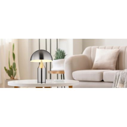 Globo - Stolní lampa 2xE27/40W/230V matný chrom
