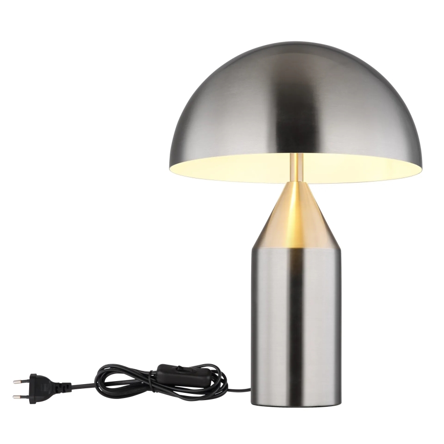Globo - Stolní lampa 2xE27/40W/230V matný chrom