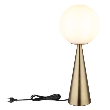 Globo - Stolní lampa 1xE27/40W/230V mosaz