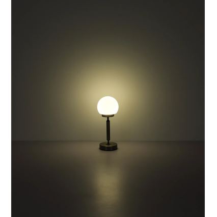 Globo - LED Stmívatelná nabíjecí dotyková stolní lampa LED/2,5W/5V 1800mAh 2700/4000/6500K antracit
