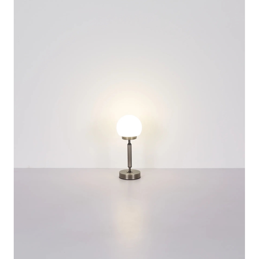 Globo - LED Stmívatelná nabíjecí dotyková stolní lampa LED/2,5W/5V 1800mAh 2700/4000/6500K antracit