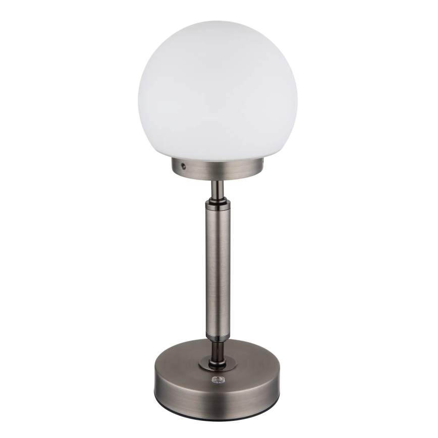 Globo - LED Stmívatelná nabíjecí dotyková stolní lampa LED/2,5W/5V 1800mAh 2700/4000/6500K antracit