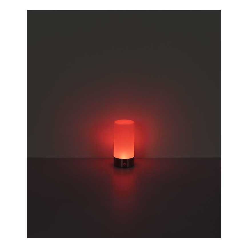 Globo - LED RGBW Stmívatelná dotyková venkovní stolní lampa LED/1,8W/5V 1500 mAh černá