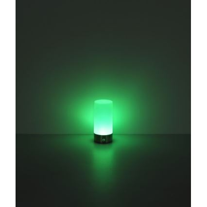 Globo - LED RGBW Stmívatelná dotyková venkovní stolní lampa LED/1,8W/5V 1500 mAh černá