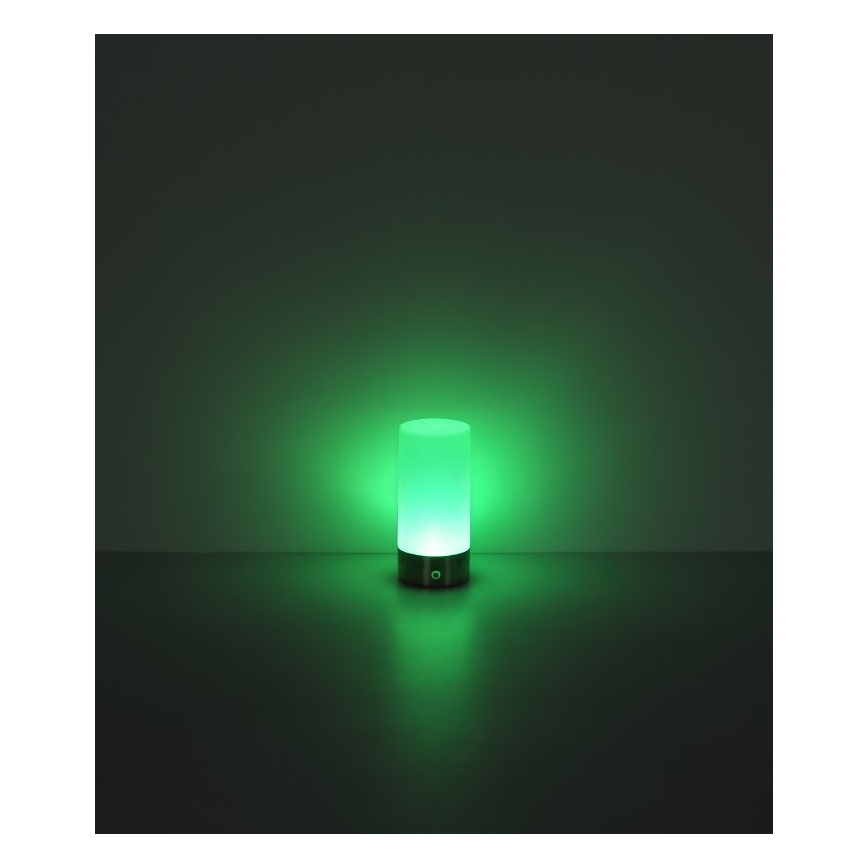 Globo - LED RGBW Stmívatelná dotyková venkovní stolní lampa LED/1,8W/5V 1500 mAh černá