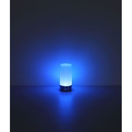 Globo - LED RGBW Stmívatelná dotyková venkovní stolní lampa LED/1,8W/5V 1500 mAh černá