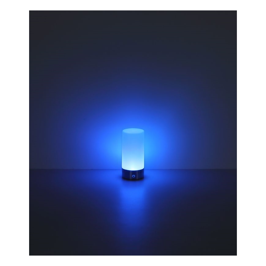 Globo - LED RGBW Stmívatelná dotyková venkovní stolní lampa LED/1,8W/5V 1500 mAh černá