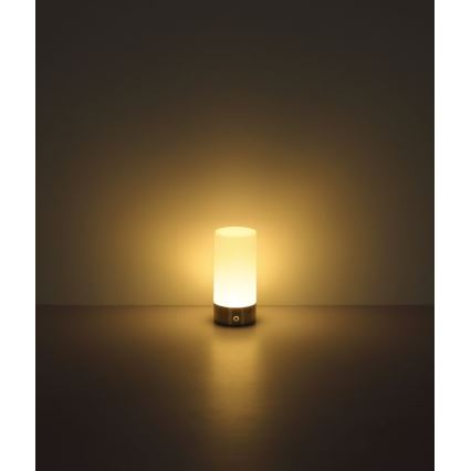 Globo - LED RGBW Stmívatelná dotyková venkovní stolní lampa LED/1,8W/5V 1500 mAh černá