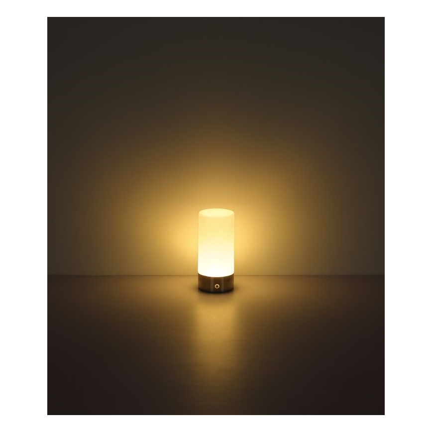 Globo - LED RGBW Stmívatelná dotyková venkovní stolní lampa LED/1,8W/5V 1500 mAh černá