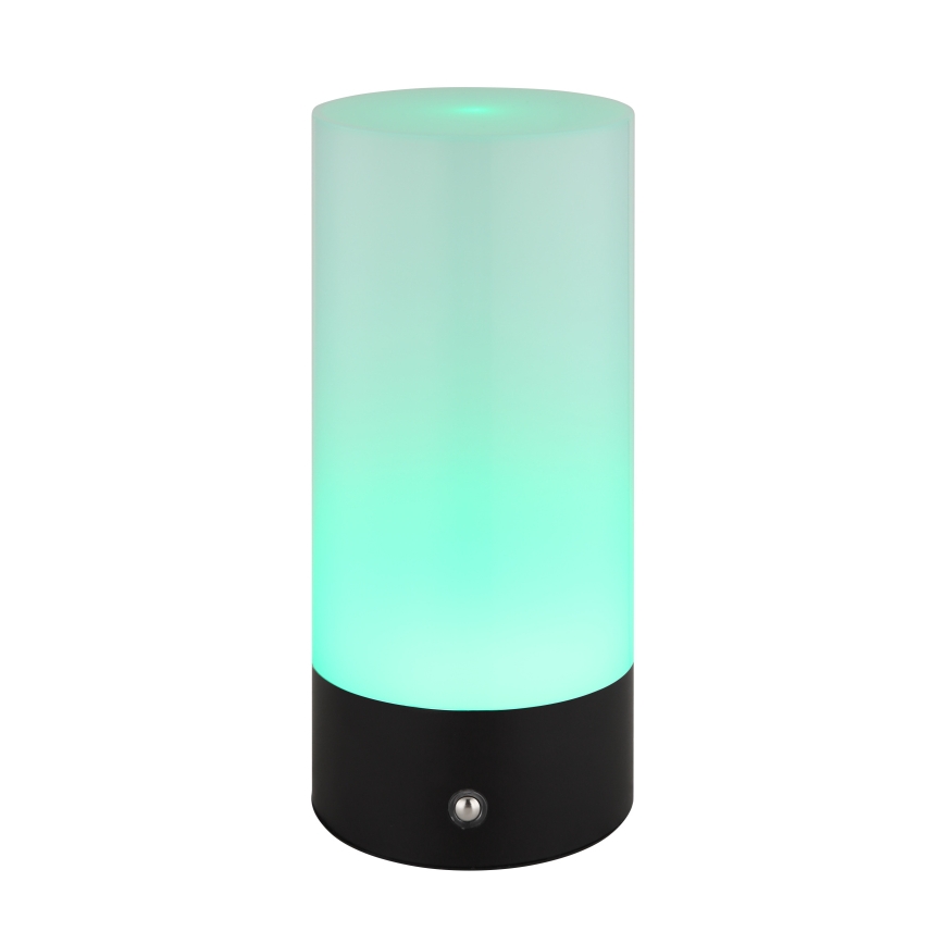Globo - LED RGBW Stmívatelná dotyková venkovní stolní lampa LED/1,8W/5V 1500 mAh černá