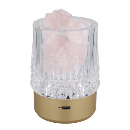 Globo - LED Stmívatelná dotyková stolní lampa LED/1W/5V 3000K 1200 mAh zlatá