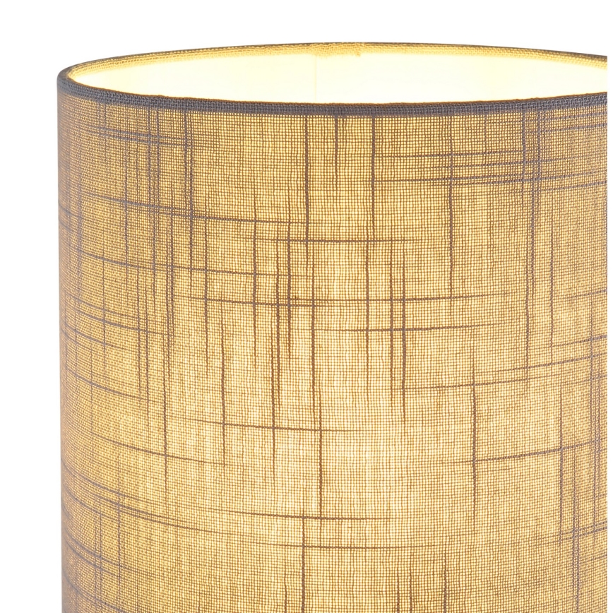 Globo - Stolní lampa 1xE27/40W/230V šedá