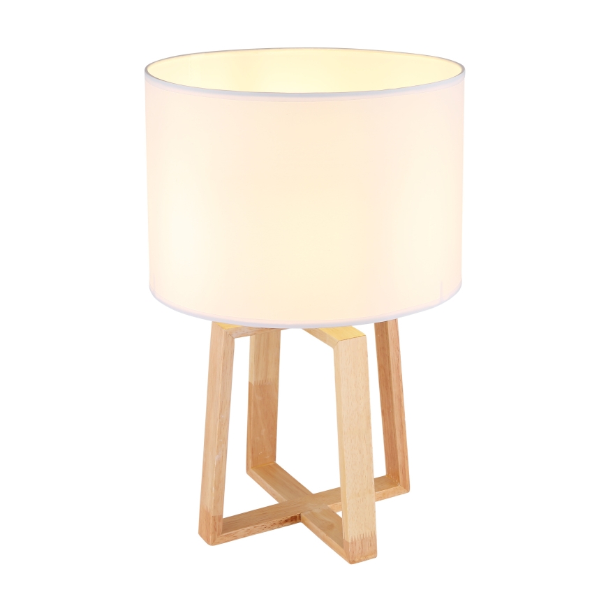Globo - Stolní lampa 1xE14/40W/230V bílá