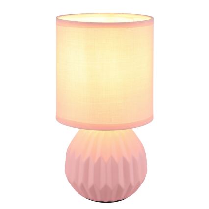 Globo - Stolní lampa 1xE14/40W/230V růžová