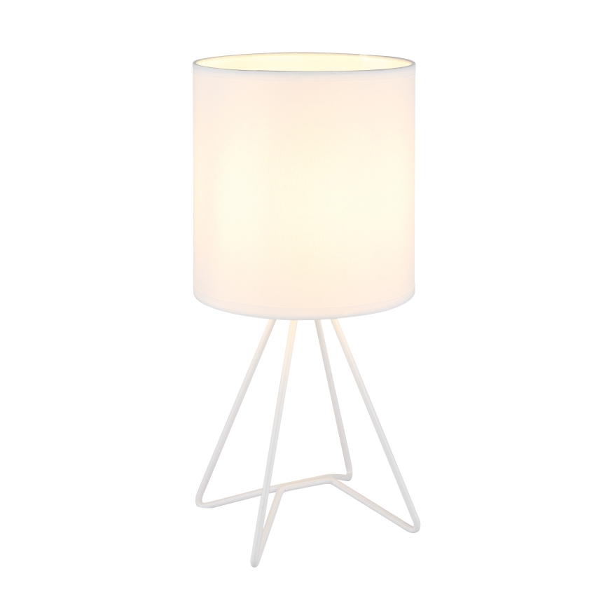 Globo - Stolní lampa 1xE14/40W/230V bílá