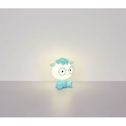 Globo - LED Stmívatelná nabíjecí dětská noční lampička LED/1W/5V 500 mAh modrá
