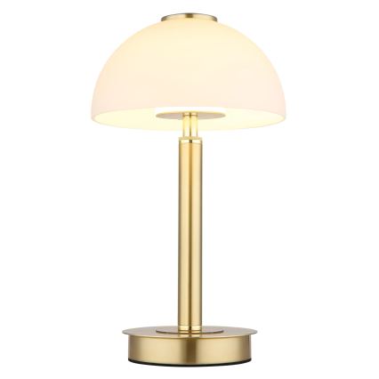 Globo - LED Stmívatelná dotykový stolní lampa LED/7W/230V 3000K mosaz