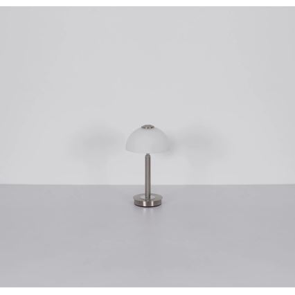 Globo - LED Stmívatelná dotykový stolní lampa LED/7W/230V 3000K matný chrom