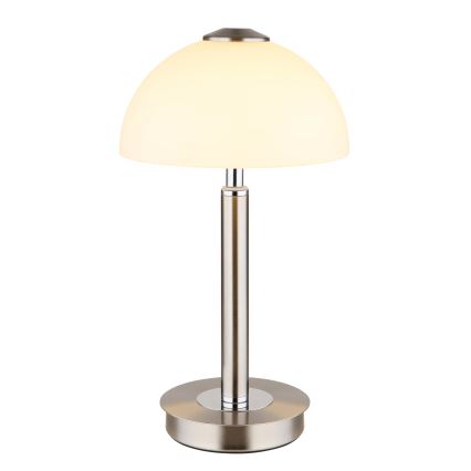 Globo - LED Stmívatelná dotykový stolní lampa LED/7W/230V 3000K matný chrom