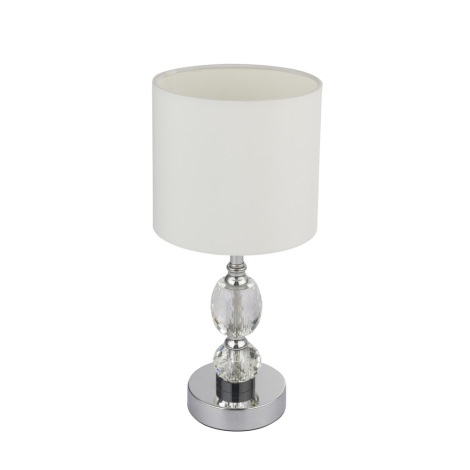 GLOBO 24136 - Křišťálová stolní lampa BRONN 1xE14/40W/230V