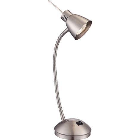 GLOBO 2474 - Stolní lampa NUOVA 1xGU10/35W matný chrom