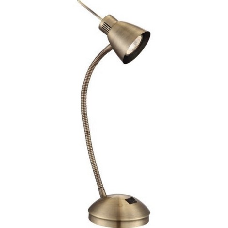 GLOBO 2475 - Stolní lampa NUOVA 1xGU10/35W bronzová