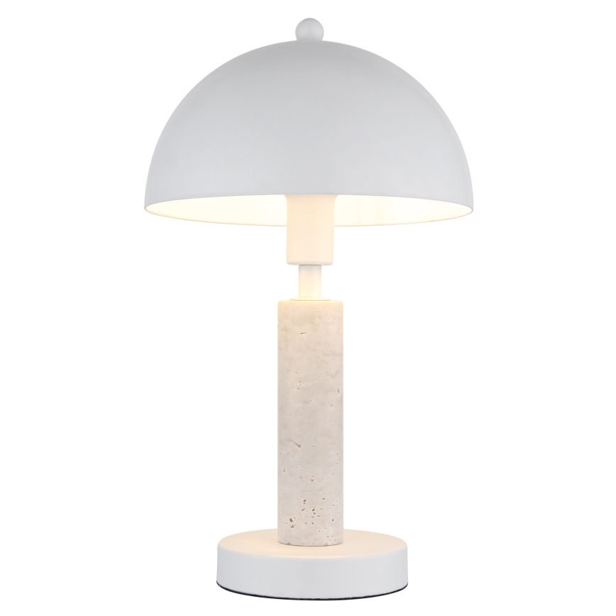 Globo - Stolní lampa 1xE14/40W/230V bílá