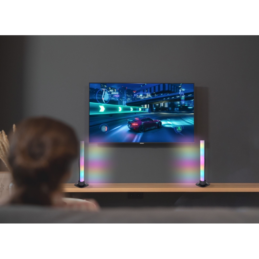 Globo RGB- SADA 2x LED RGB Stmívatelná stolní lampa 2v1 LED/2W/5V USB Wi-Fi Tuya