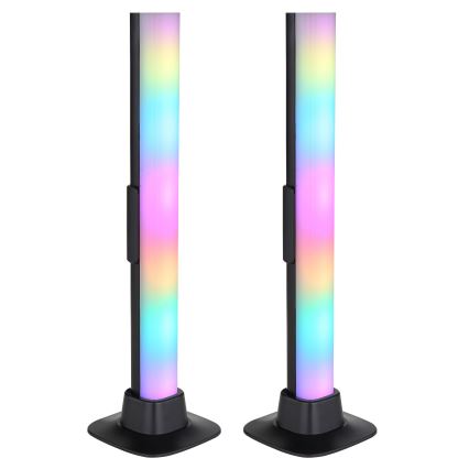 Globo RGB- SADA 2x LED RGB Stmívatelná stolní lampa 2v1 LED/2W/5V USB Wi-Fi Tuya