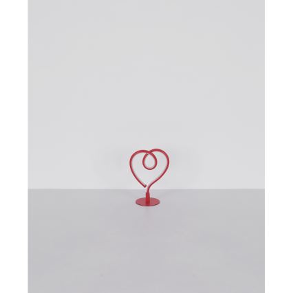Globo - LED Stolní lampa LED/6W/230V červená