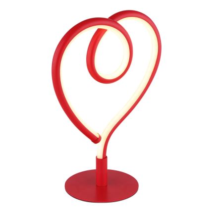Globo - LED Stolní lampa LED/6W/230V červená