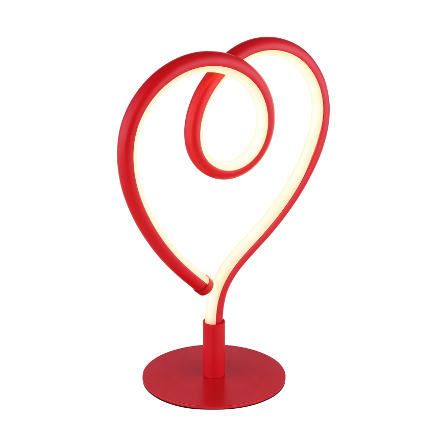 Globo - LED Stolní lampa LED/6W/230V červená