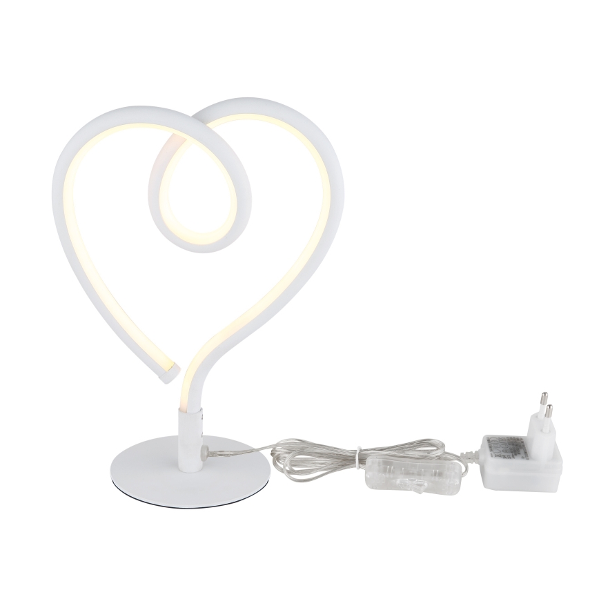 Globo - LED Stolní lampa LED/6W/230V bílá