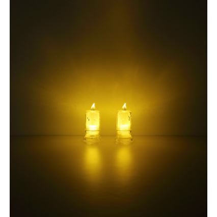 Globo - SADA 2x LED Svíčka LED/0,25W/3xLR1130