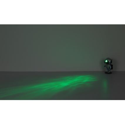 Globo - LED RGB Stolní lampa LED/4,5W/5V kosmonaut stříbrná