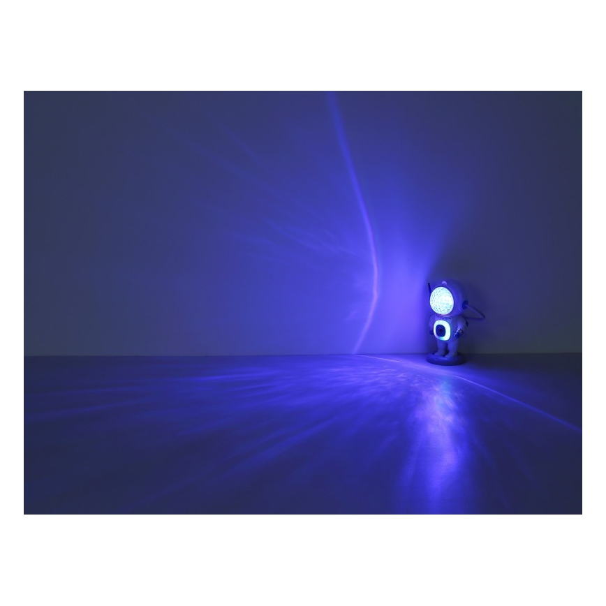 Globo - LED RGB Stolní lampa LED/6W/5V kosmonaut bílá