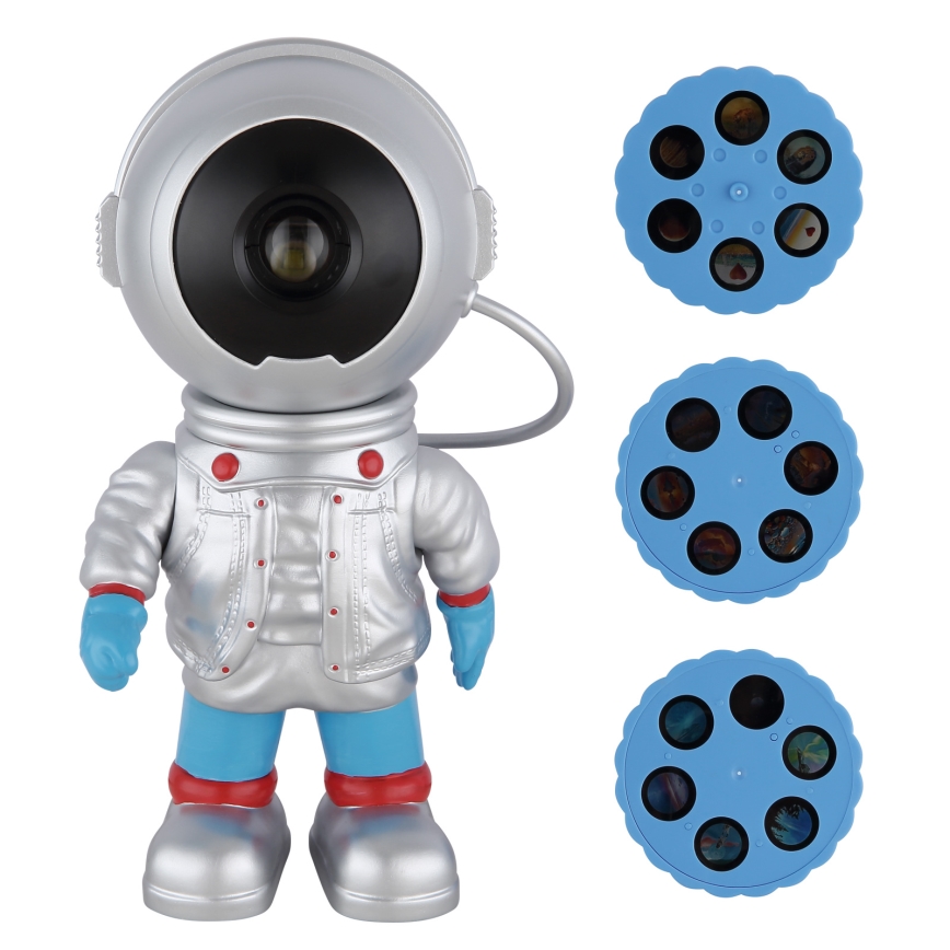 Globo - LED Stmívatelný projektor LED/3W/5V astronaut