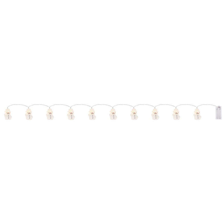 Globo - LED Dekorační řetěz 10xLED/0,03W/2xAA
