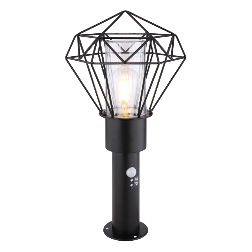 Globo - Venkovní lampa se senzorem 1xE27/15W/230V IP44
