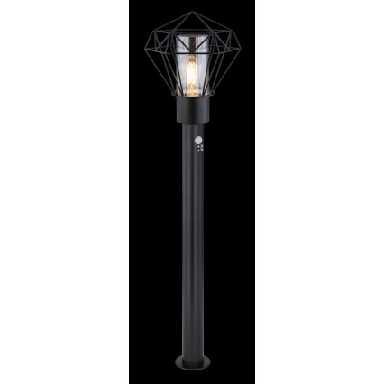 Globo - Venkovní lampa se senzorem 1xE27/15W/230V IP44