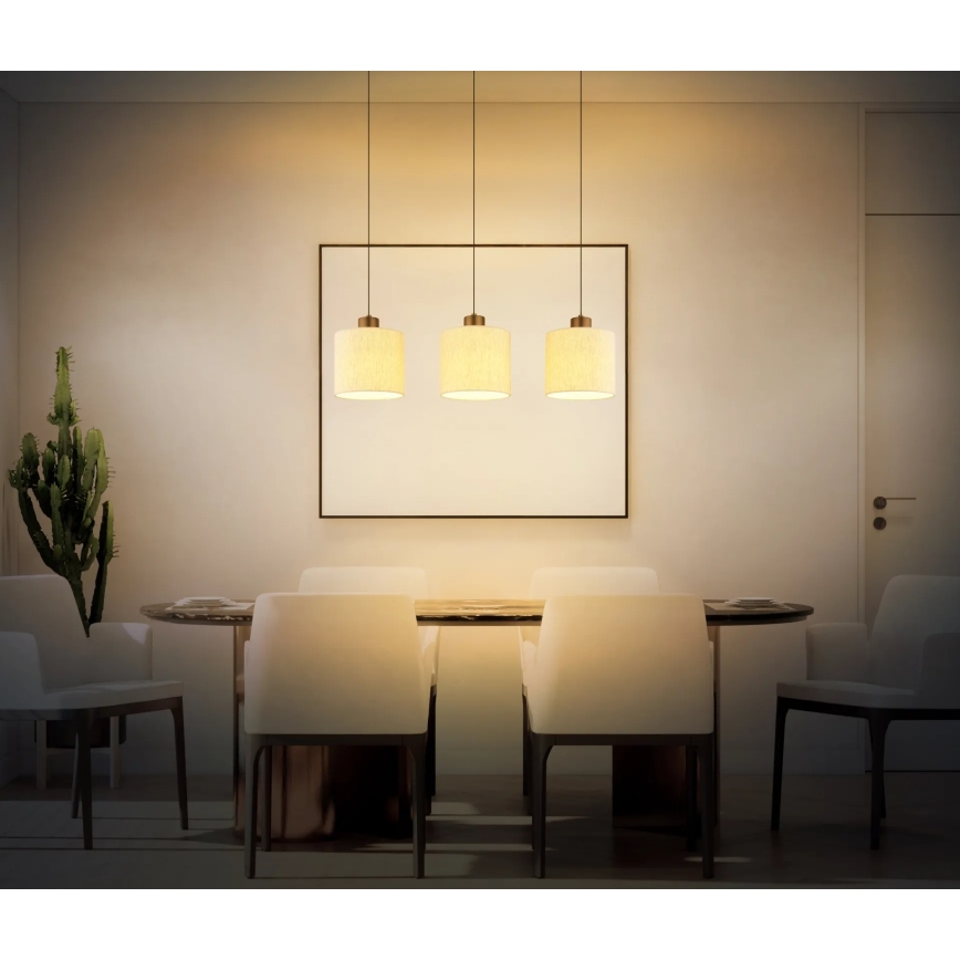 Globo - LED Lustr na lanku LED/24W/230V 3000K