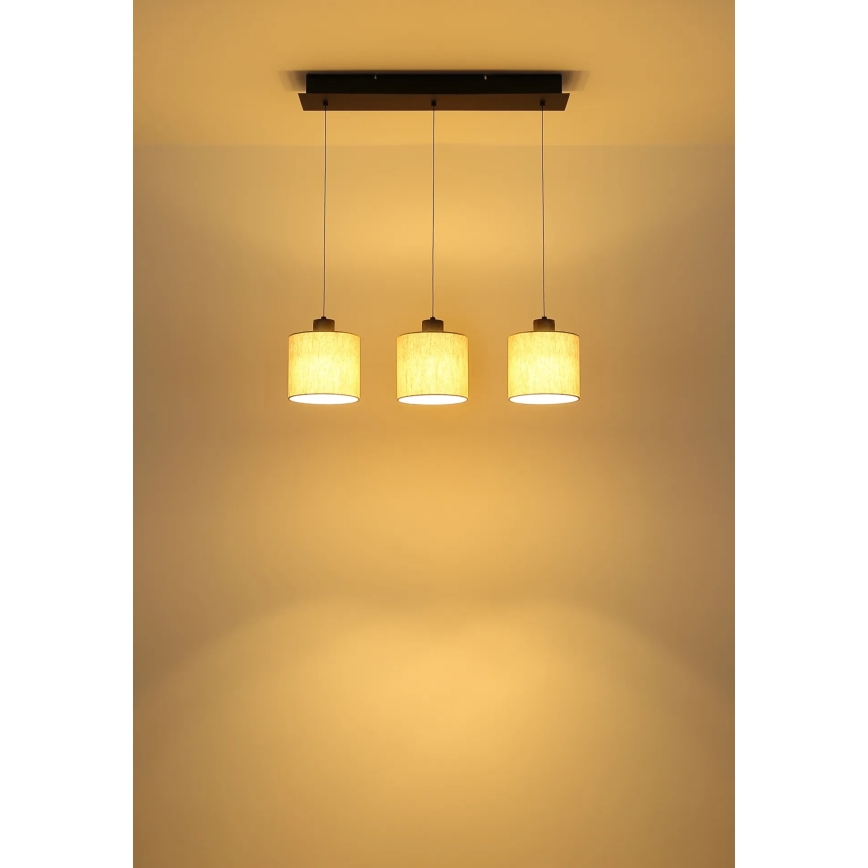 Globo - LED Lustr na lanku LED/24W/230V 3000K